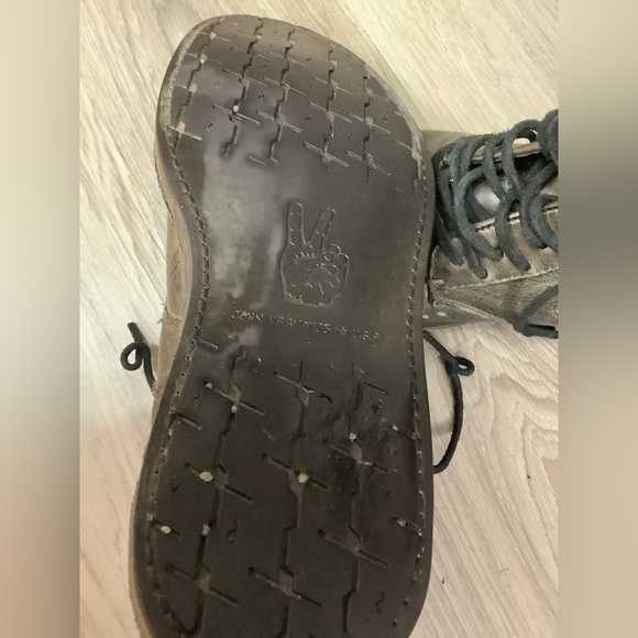 Distressed Leather Boots by John Varvatos - Picture 2 of 4